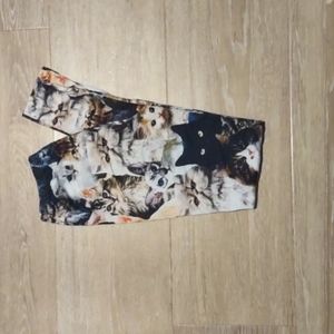 Super Soft Cat collage leggings